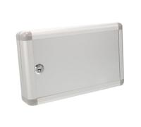 FIXOSHEE 1juego Caja De Seguridad para Llaves Diseño De Pared Organizador De Llaves Etiquetas Gabinete De Almacenamiento De Claves De Gran Capacidad para Oficina y