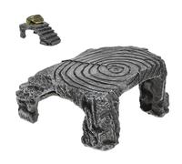 FIXOSHEE 1pieza De para Tortugas y Reptiles Escalera para Diseño De Cueva Simulada para Terrarios y Recintos De Reptiles Resistente y