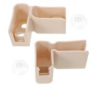 FIXOSHEE 2 Juegos Playpen Connectors con Ventosas Accesorios para Unión de Cercados Infantiles Plástico Duradero Fácil Instalación y Retiro