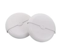 FIXOSHEE 2 Piezas Brocha de Base Giratoria para Maquillaje Unidades Pincel de Base Líquida y Polvo con Tapa para Maquillaje de Viaje Plano para Cara