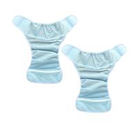 FIXOSHEE 2 Piezas Cool Piss Para Bebés Y Pequeños Pañales Para Bebés Recién Nacidos Cubrepañales Transpirables Portapañales Cubrepañales De Tela Color Azul