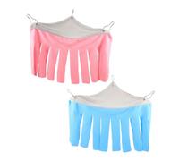 FIXOSHEE 2 Piezas De Jaula Esquinera Triangular, para Animales Pequeños, Hamaca, Cama, Hábitat para Cobayas, Conejos, Hurones Y Chinchillas.