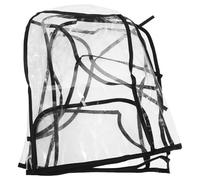 FIXOSHEE 2 Piezas Funda Protectora para Manillar de Motocicleta Cubierta Transparente Antiviento para Scooter y Bicicleta Eléctrica Antideslizante y Resistente la Lluvia para Uso Exterior