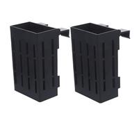 FIXOSHEE 2 Piezas Soporte Colgante para Plantas de Acuario de Plástico Duradero para Cultivo Hidropónico y Decoración de Peceras para Tanques y Jardines