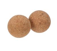 FIXOSHEE 2 Piezas Tapones de Botella de Madera Redondos de Selladores Herméticos para Botellas de Vino y Frascos Bolas de Madera Artesanales para Manualidades y Conservación de Bebidas