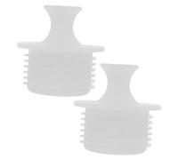 FIXOSHEE 2 Piezas Tapones Herméticos para Botellas Térmicas Unidades Cierre Aislante Antivertido Tapón de Silicona Resistente para Hogar Oficina y Viajes
