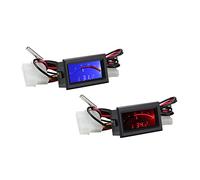 FIXOSHEE 2 Piezas Termómetro Digital de Cocina con Pantalla LCD Detector de Temperatura Electrónico de Respuesta Rápida Diseño Embebido de Unidades Portátil y Confiable para Hogar y