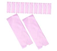 FIXOSHEE 200 piezas Bolsas Desechables para Bolígrafos de Tatuar Unidades Fundas Protectoras de PVC Semitransparentes Rosa para Suministros de Salón de Belleza Cubiertas Higiénicas para