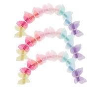 FIXOSHEE 24 Piezas Accesorios para Pelo de Mascota Clips de Pequeños con Falsa Sujetadores Seguros y para Perros Gatos Cachorros Variedad de Colores Vibrantes