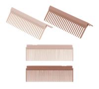 FIXOSHEE 2piezas Férulas Para Peinar El Cabello Clip Peine Resistente Al Calor Para Alisar y Peinar El Cabello Accesorio De Cepillo Para Peluquería Casa Peine Plano De Presión