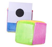 FIXOSHEE 2piezas Juguetes De Peluche Dados De Bolsillo Cubos Dados De para Aula para Aprender Juguete