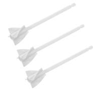 FIXOSHEE 3 Piezas Paleta Mezcladora para Taladro Accesorio Resistente para Resina Epoxi Cemento y Pintura para Manualidades y Proyectos Industriales