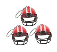 FIXOSHEE 3 Piezas Rugby Hockey Football Pendant Charms For Sports Fans and Collectors Backpack Accessories Durable and Stylish