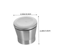 FIXOSHEE 3 Piezas Tapa Manual para de Especias Inoxidable Molienda para Pimienta y Condimentos de Recambio Resistente y Duradera para Cocina