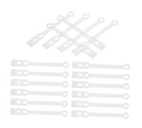 FIXOSHEE 35 piezas Bandas Elásticas Transparentes para Rizar Pelo Accesorios de Goma para Permanente y Peinados para Rizos Espiral y Estilizado sin Calor