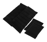 FIXOSHEE 4 Divisores Acolchados para Bolsa de Cámara Insertos Protectores Antiarañazos y Absorbentes de Impactos Diseño Modular Separadores con Cierre de Contacto en Color Negro para