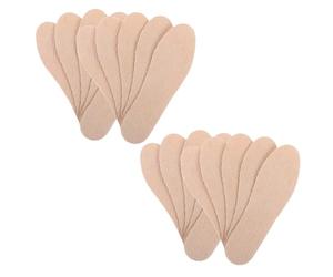 FIXOSHEE 40 Pares Plantillas Desechables para Hombre Absorbentes de Sudor y Antiolor Ultrafinas y Transpirables Sustitutas para Zapatillas Botas y Calzado Deportivo Talla