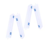 FIXOSHEE 4piezas Caja De Pinceles para Pintura Al Óleo Transparente Caja De Almacenamiento Portátil Organizador De Herramientas De Mano para Pintura Al Óleo para Estudio o Taller De Arte