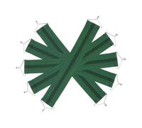 FIXOSHEE 5 Correas de Refuerzo Elásticas y Antirrotura para Sillones Reclinables Banda de Sujeción Verde para Sillas Plegables de Patio Correas Resistentes para Exterior y Uso Jardín