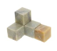 FIXOSHEE 5 Piezas Cuadrado de Piedra Qingtian para Práctica de Caligrafía y de Piedra para Diy Material Resistente y Fácil de Tallar para Entusiastas y Principiantes