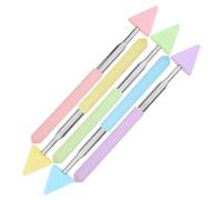 FIXOSHEE 5 Piezas Punteros de Enseñanza Telescópicos Triangulares Presentador para Pizarra Indicador Portátil para Lectura Escolar Oficina