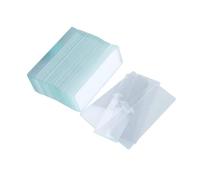 FIXOSHEE 50 piezas de Vidrio Cóncavo para Diapositivas Prelimpiadas de Laboratorio para Educación Básica Ciencias Biológicas Especímenes para Muestras de