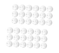 FIXOSHEE 60 piezas Bolitas Sonajeras de Plástico para DIY Insertos y Duraderos para Juguetes de Peluche y Manualidades Sensoriales para Bebés y Proyectos Creativos