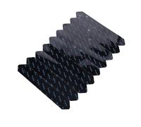 FIXOSHEE 8 Piezas Adhesivos Antideslizantes para Alfombras Cinta Fijadora Reutilizable para Evitar Arrugas y Deslizamientos Protección Duradera para Suelos Interiores y Exteriores Color