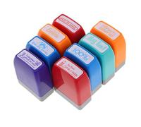 FIXOSHEE 8 Piezas Autoentintables Coloridos para Profesores para Evaluación y Motivación el Aula Material Seguro para Escolar Multifuncional