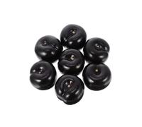 FIXOSHEE 8 Piezas Simulación Ciruelas Negras Fruta Realista Ligera para Decoración Hogar Restaurante Fotografía y Educación Temprana sin Olor Duradera y Segura