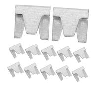 FIXOSHEE 800 Piezas Metal Wire Cage Clips Compact Design Easy Install Pet Cage Buckle Fasteners For Small Animals Chicken Bird Rabbit Cat Dog Accessories