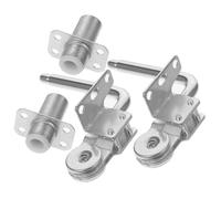 FIXOSHEE Accesorios para Sofás Función Metálica Regulador De Reposacabezas 10.5 Cm Doble Oreja Acero Resistente Elevador para Muebles Hogar Kit De 2 Piezas