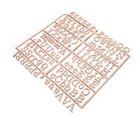 FIXOSHEE Accesorios para Tablero de Fieltro Letras y Números de Plástico Dorado Símbolos Intercambiables Kit Completo para Mensajes Creativos Decoración de Oficina y Hogar Tablero