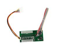 FIXOSHEE Adaptador de Alimentación Múltiple Tarjeta Sincronizadora ATX para Arranque Simultáneo de PC sin Soldadura con Control Manual Consumo