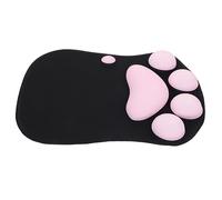 FIXOSHEE Alfombrilla Ratón Ergonómica con Soporte Muñeca de Antideslizante para Gaming y Oficina Diseño de Gato Accesorio Escritorio Portátil