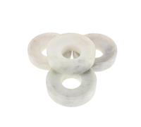 FIXOSHEE Almohadillas Resistentes al Calor de Jade para Moxibustión 4 Piezas, Base Estable Antideslizante, Esterilla Aislante para Terapia de Calor en Medicina Alternativa y Bienestar