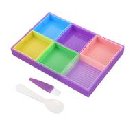 FIXOSHEE Bandejas para Clasificar Cuentas y Diamantes Organizador Multifuncional para Manualidades DIY Resistente y Práctico para Decoración y Arte