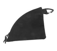 FIXOSHEE Bolsa para Filtro De Café Multifuncional Ligera Gancho, Tamaño Compacto, Poliéster Resistente, para Camping y Viaje, Organizador Portátil De Filtros De Café Negro Hierro