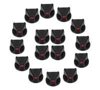 FIXOSHEE Boquillas Spray Negras 25 Unidades para Latas de Pintura en Aerosol Tapas Fat Cap, Accesorios para Arte de Grafiti y Pintura Rápida en Aerosol