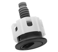 FIXOSHEE Botón de Descarga Doble para Cisterna Pulsador Push Button Compatible Mayoría de Inodoros Instalación Fácil y de Agua Accesorio para Baño y Hotel Color Negro