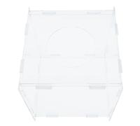 FIXOSHEE Caja de Almacenamiento Acrílica Transparente Fácil de Montar Resistente y Práctica para Letras y Dinero Caja Cuadrada Multifunción para Eventos y Sorteos