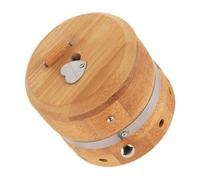 FIXOSHEE Caja de Moxa de Madera Portátil Soporte para Moxibustión Multifunción Quemador Engrosado para Uso Hogar Oficina y Control del Calor Diseño Compacto y Durable