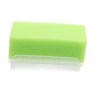 FIXOSHEE Cepillo Sensorial Multifunción para Baño y Masaje Infantil Verde Ergonómico y Reutilizable para Exfoliación Suave y Uso Diario Edades