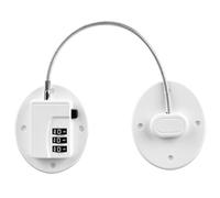 FIXOSHEE Cerradura con Combinación para Ventanas y Frigoríficos Limitador de Apertura Seguro para Protección Infantil para Armarios y Bloqueo para Hogar