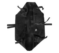 FIXOSHEE Cesta de Almacenamiento para Cochecito, Bolsa de Malla Negra 35x38 Cm, Resistente y Reutilizable para Transporte Exterior de Carga, Organizador Práctico para Tienda de Comestibles