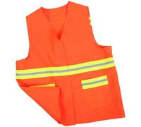 FIXOSHEE Chaleco Reflectante de Alta Visibilidad con Tiras Reflectantes para Seguridad Laboral Bolsillo Práctico Tejido Transpirable y Cómodo para y Limpieza Urbana