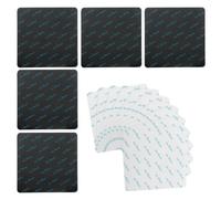 FIXOSHEE Cintas Antideslizantes para Alfombras 20 Piezas Cuadradas en Color Claro y Oscuro, Almohadillas para Pisos de Madera, Pegatinas Lavables y Reutilizables sin Marcas, para Seguridad