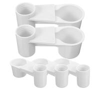 FIXOSHEE Comedero para Pájaros y Tazón de Comida para Jaula Diseño Colgante, Gran Capacidad y Clip Fácil de Instalar, Material Resistente Reutilizable para Alimentación en Jaulas de