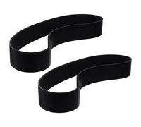 FIXOSHEE Correa de Transmisión de Caucho 490 MM para Lijadora de Aluminio 2 Unidades Banda de Lijado Resistente al Desgaste Repuesto para Máquinas de Trabajo en Metal Herramienta