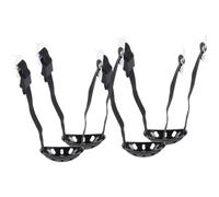 FIXOSHEE Correas de Barbilla para Casco Duro, Paquete de 4 Piezas Ajuste Fácil y Soporte Protector para Cascos de Seguridad en Construcción y Obra